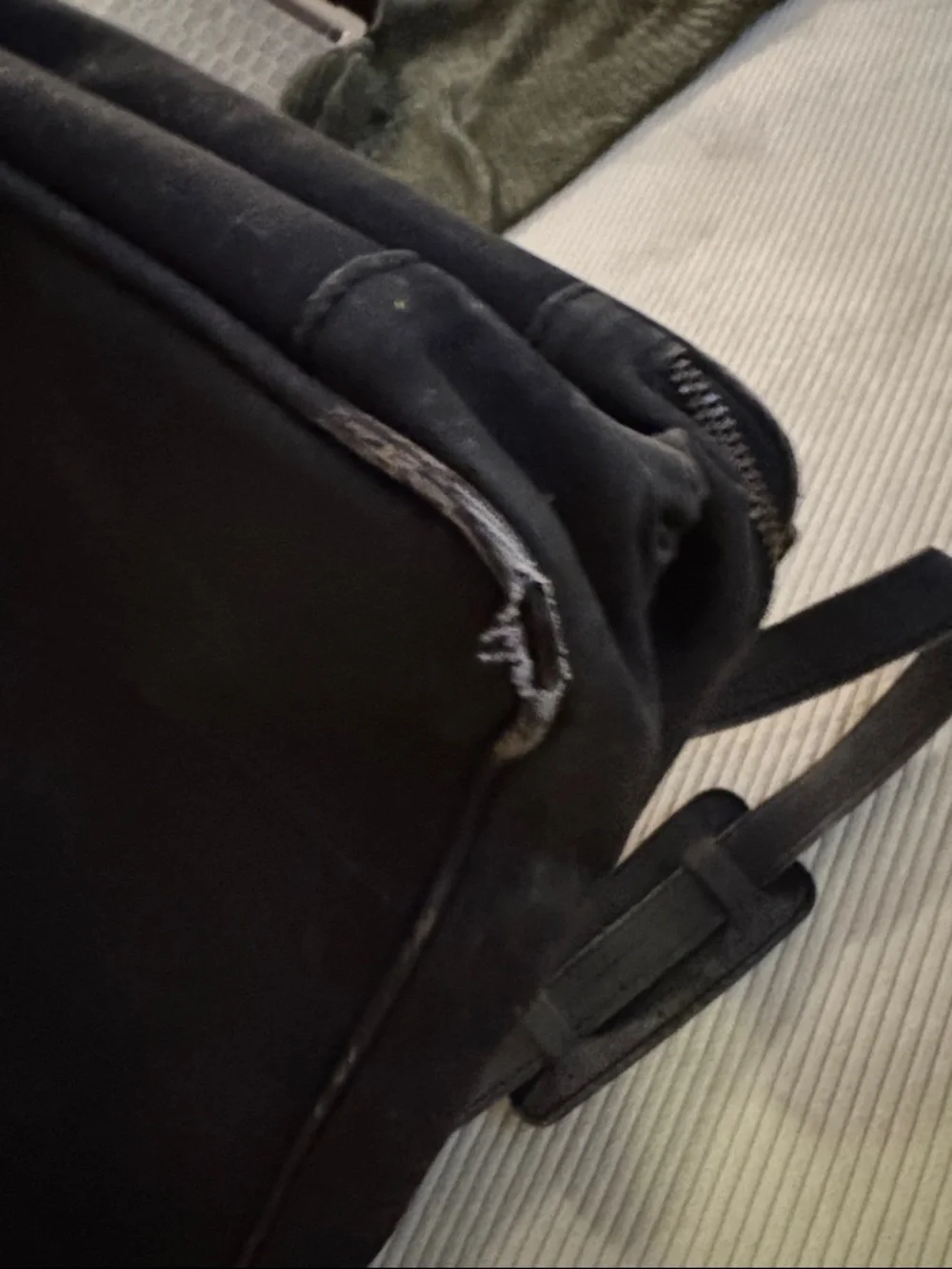 LaFlore Cork Backpack - worn but fully functional